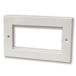 KAUDEN™ Quad Faceplate - White