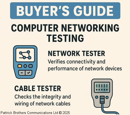 Buyers Guide To Basic Network Cable Testers & Kits