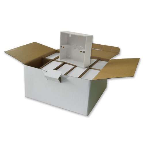 Kauden™ Single Plastic Back Box 32mm Deep - Image 4