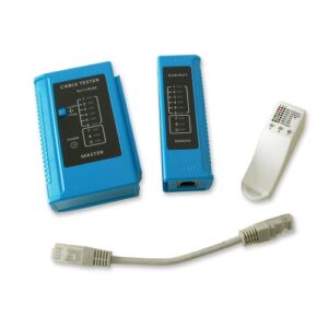 RJ45 Network Cable Tester Kit with Power-over-Ethernet Checker